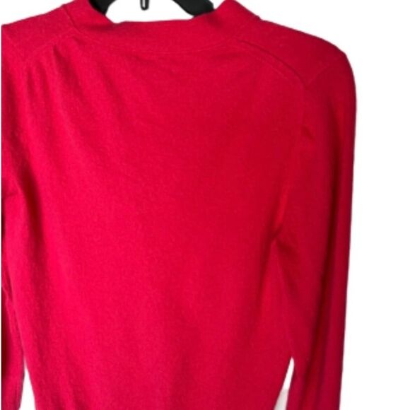 J.Crew button front wool/cotton blend cardigan PINK XS - Picture 5 of 5